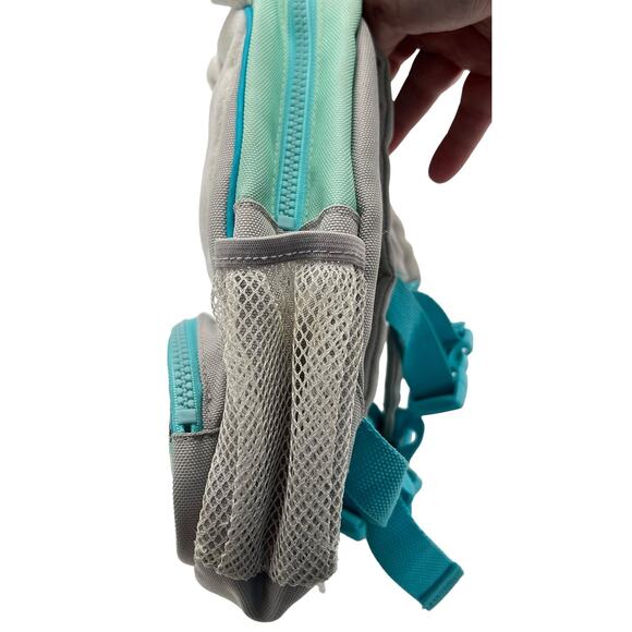 Preschool Kindergarten Backpack Fuzzy Puppy Kitty Bear Canvas Buckle Straps Mesh - Picture 6 of 9